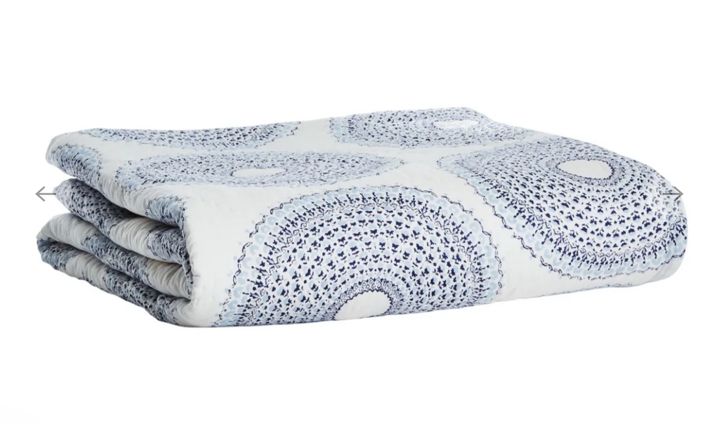 John Robshaw Lapis Bedding Quilt