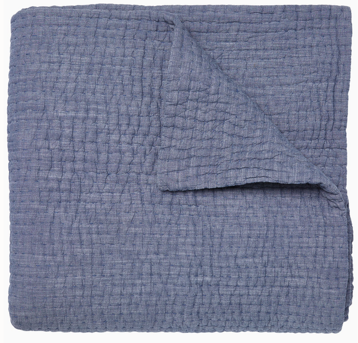 John Robshaw Vivada Indigo Woven Quilt
