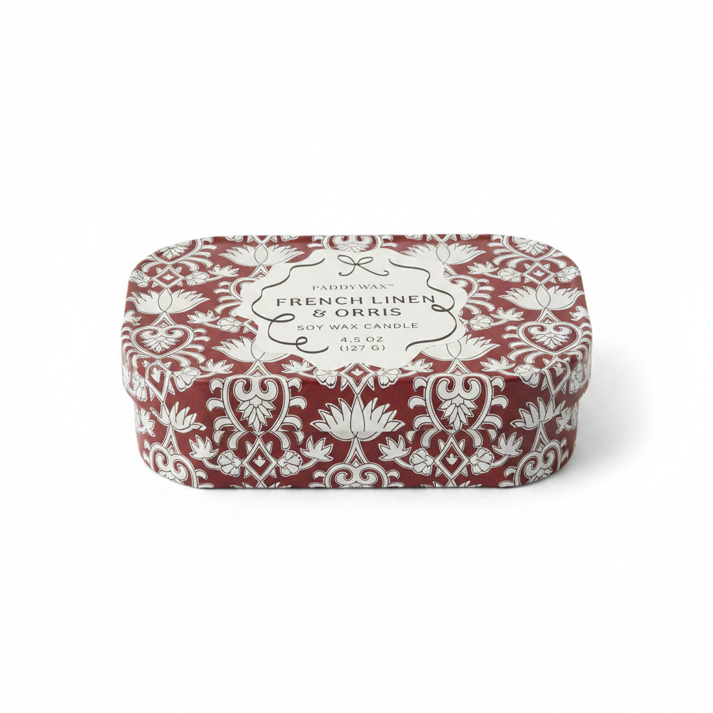 French Linen & Orris Paddywax Candle
