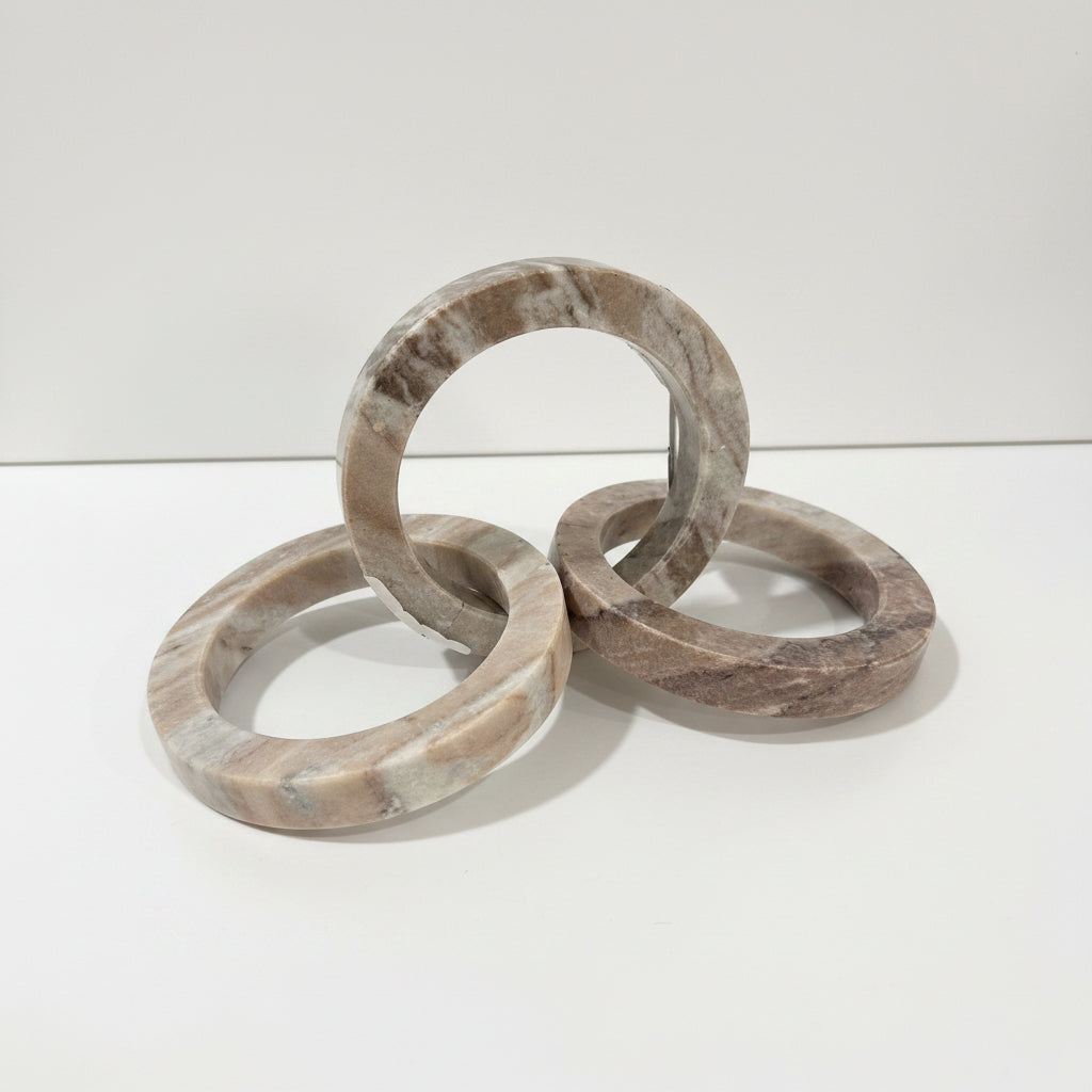 Janelle Marble Link Sculpture
