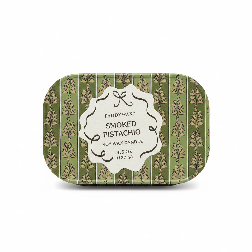 Paddywax Smoked Pistachio Soy Wax Candle