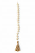Ceramic Bead String with Tassel