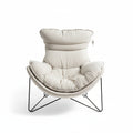 Linen Lounge Chair