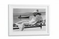 Lois Chiles in a Chaise by the Sea